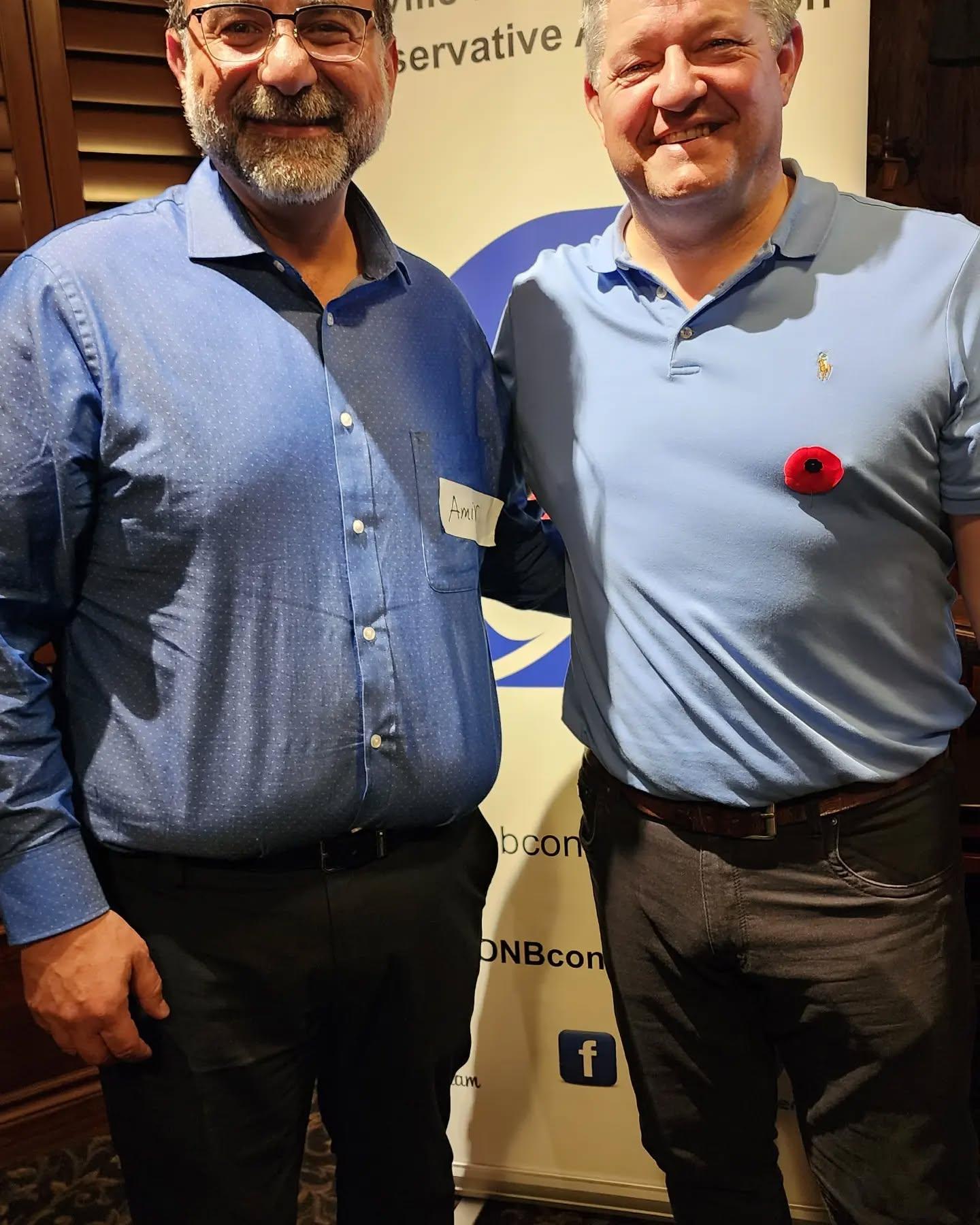 Amir Henry at a community association event